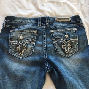 Rock Revival “ Andrea” Easy Straight 34 Jean